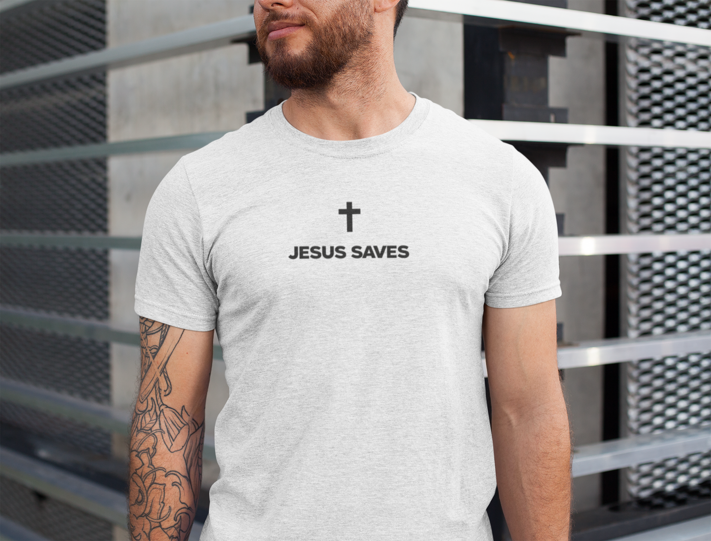 Jesus Saves (Unisex T-Shirt)