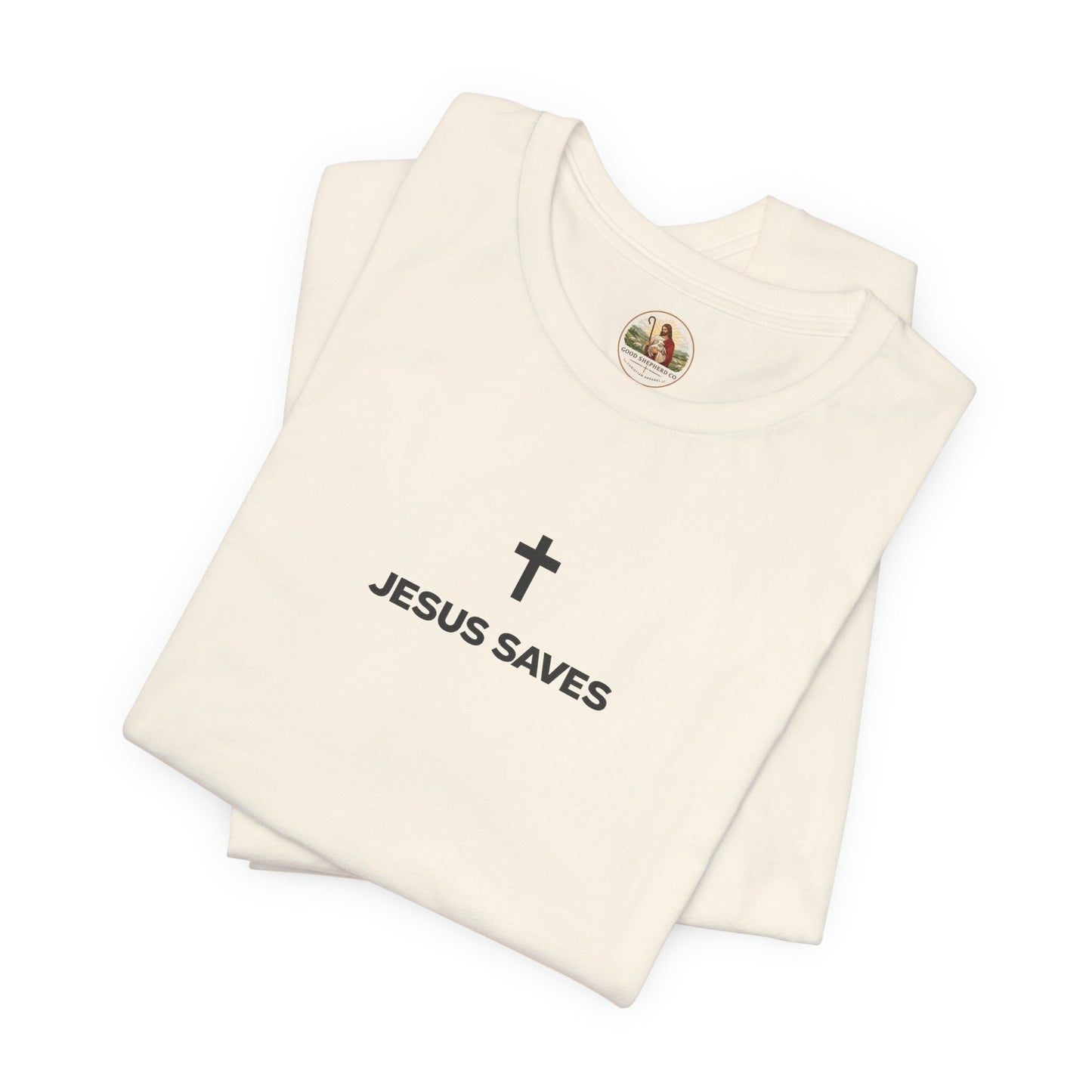 Jesus Saves (Unisex T-Shirt)